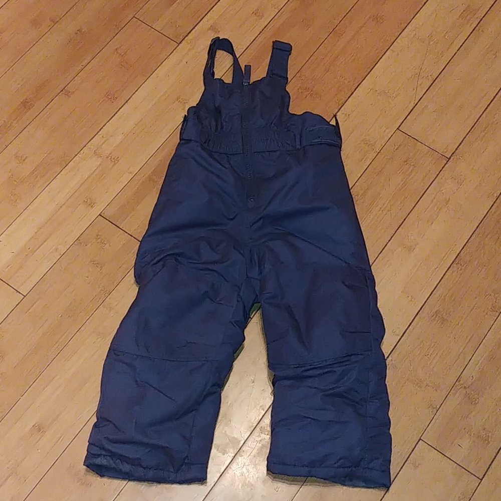 Navy blue snow pants
